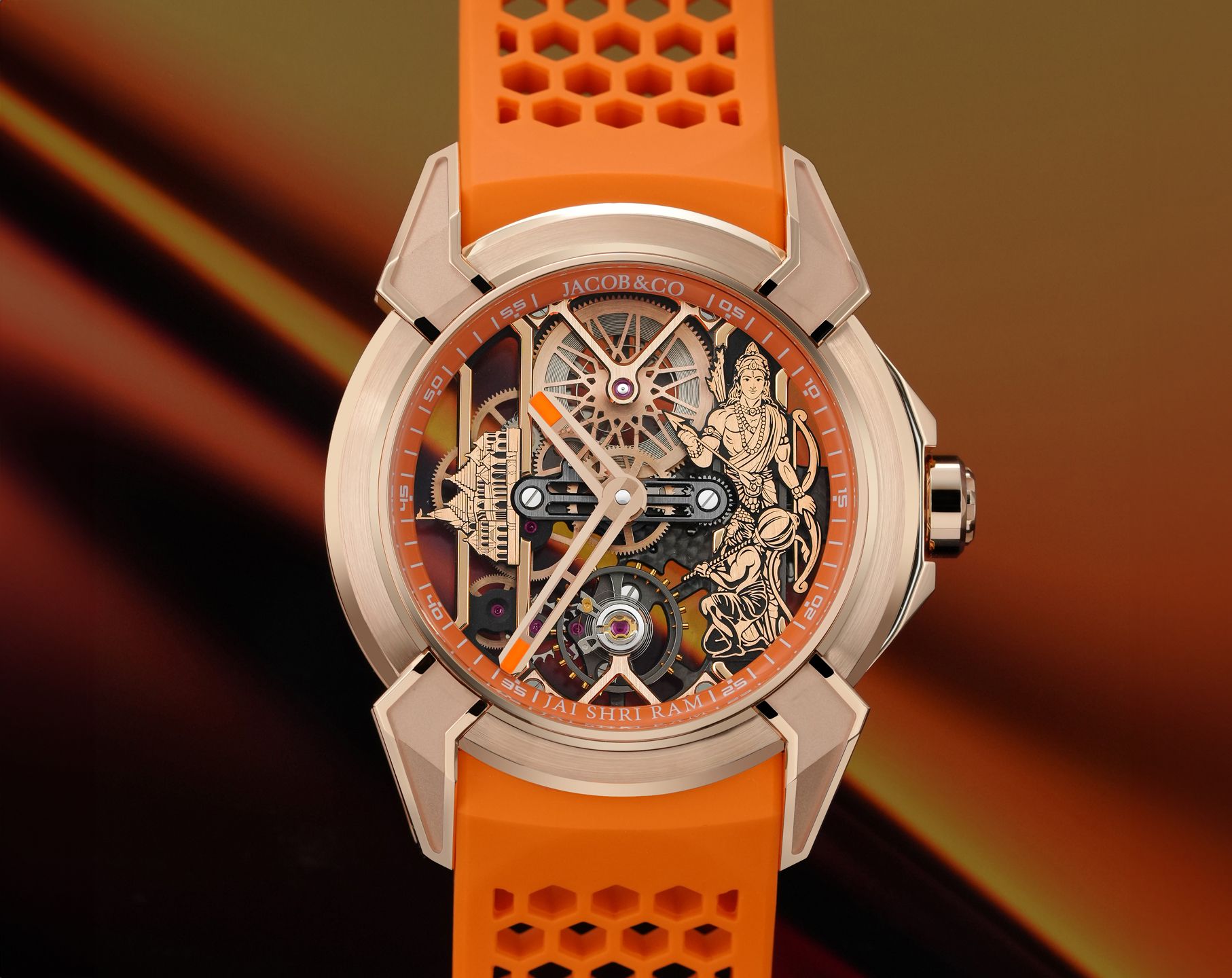 Jacob & Co. Epic X Ram Janmabhoomi Rose Gold Edition